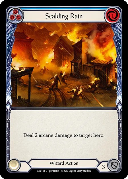 175080[ARC069-C]Searing Shot[Common]（Arcane Rising First Edition Ranger Action Arrow Attack Red）【FleshandBlood FaB】