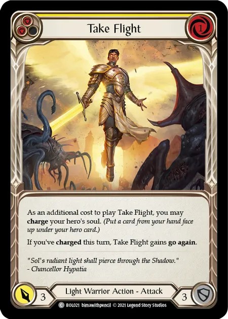 177778[MON043]Bolt of Courage[Common]（Monarch First Edition Light Warrior Action Attack Yellow）【FleshandBlood FaB】