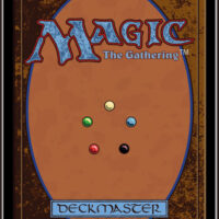 エンスカイ マジック：ザ・ギャザリング プレイヤーズカードスリーブ MTGS-258 RETRO CORE カード裏面（MTG） 4970381800369 公式画像1