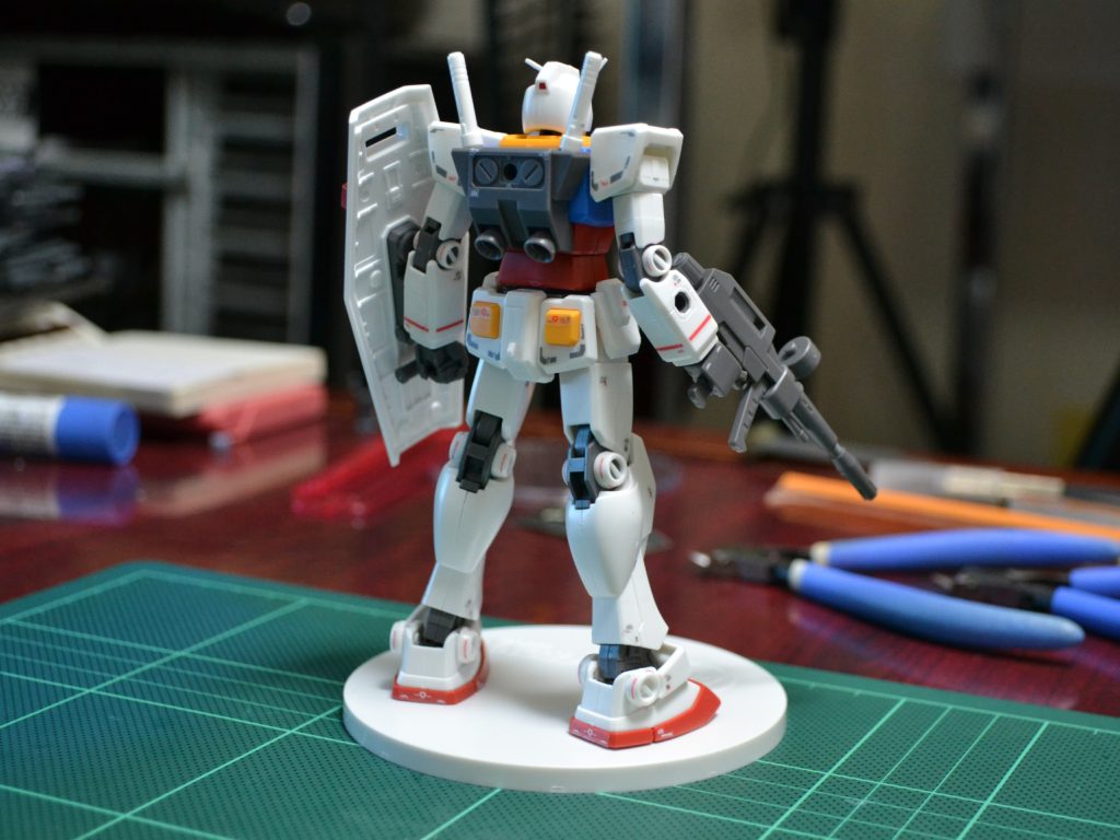 HGUC 1/144 RX-78-2 ガンダム Ver. GFT REVIVE EDITION 背面