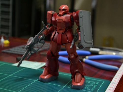 HG 1/144 MS-05 ザクI（シャア・アズナブル機）[TheORIGIN