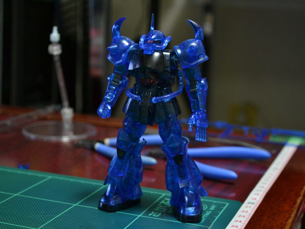 HGUC REVIVE 1/144 グフ クリアカラーVer. 正面