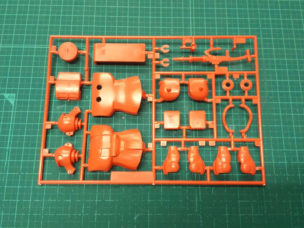 旧バンダイ　ベストメカコレクションNo.6 シャア専用ザク　最初期版　旧キット 旧バンダイ ベストメカコレクションNo.6 シャア専用ザク 最初期