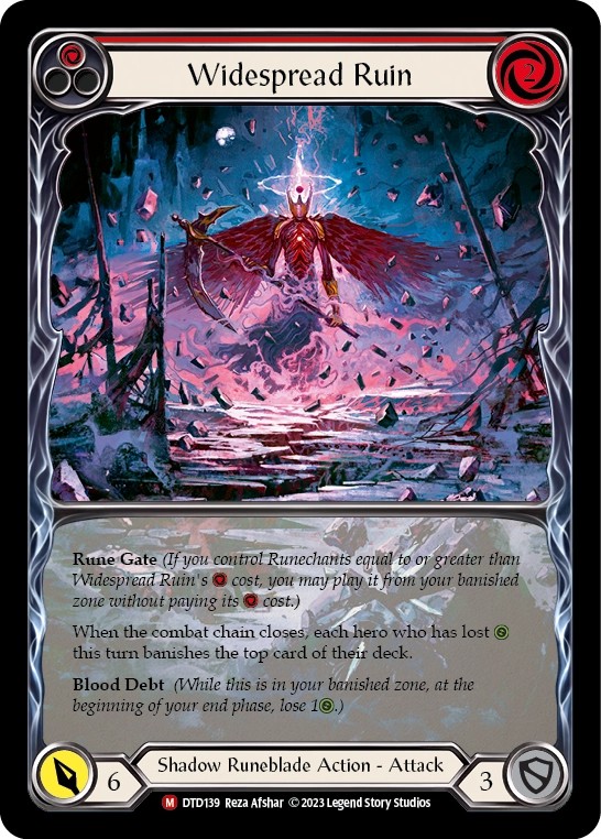 184383[ELE100]Entwine Lightning[Common]（Tales of Aria First Edition Elemental NotClassed Action Attack Red）【FleshandBlood FaB】