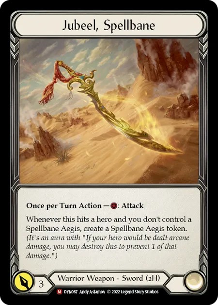 183016[ARC115-T]Crucible of Aetherweave[Tokens]（Arcane Rising First Edition Wizard Weapon 2H Staff）【FleshandBlood FaB】
