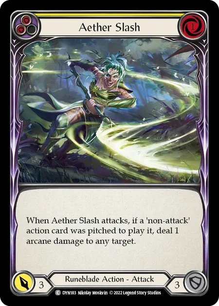 183265[ELE042]Snap Shot[Rare]（Tales of Aria First Edition Elemental Ranger Action Arrow Attack Yellow）【FleshandBlood FaB】