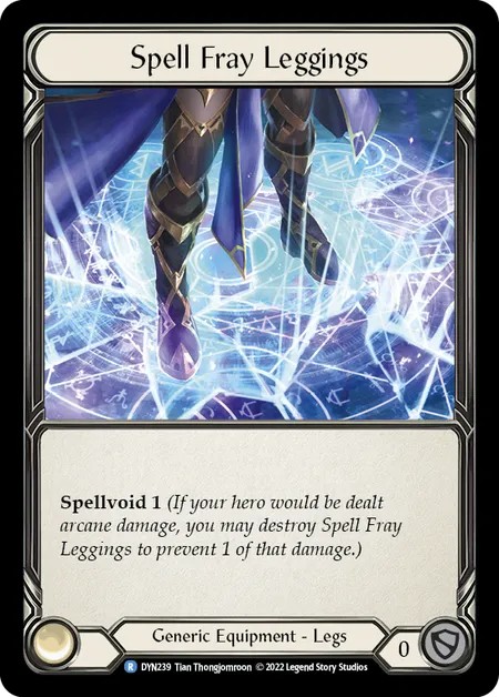 183385[DYN228]Spectral Rider[Common]（Dynasty Illusionist Action Attack Yellow）【FleshandBlood FaB】