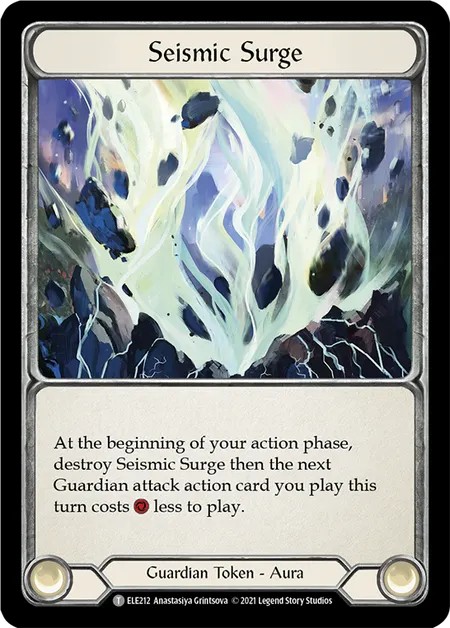 179706[CRU034-Rainbow Foil]Crush the Weak[Common]（Crucible of War First Edition Guardian Action Attack Blue）【FleshandBlood FaB】