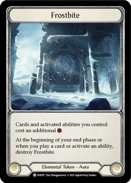 181316[ARC153-C-Cold Foil]Bracers of Belief[Common]（Arcane Rising First Edition Generic Equipment Arms）【FleshandBlood FaB】
