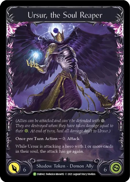172834[LGS154-Rainbow Foil]Herald of Ravages[Promo]（Armory Light Illusionist Action Attack Yellow）【FleshandBlood FaB】