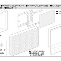 クレオス Mr.スーパーブース･コンパクト用交換フードセット FT03S 4973028631821 公式画像1