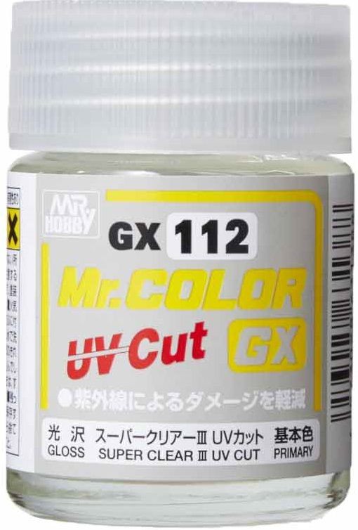 クレオス Mr.カラーGX スーパークリアーⅢ UVカット(光沢) GX112 4973028631388