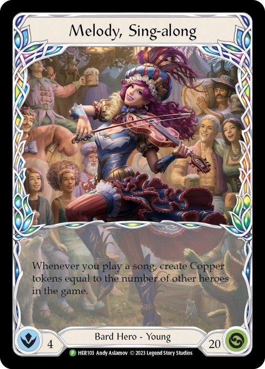 173429[LGS098-Rainbow Foil]Release the Tension[Promo]（Armory Ranger Action Non-Attack Blue）【FleshandBlood FaB】