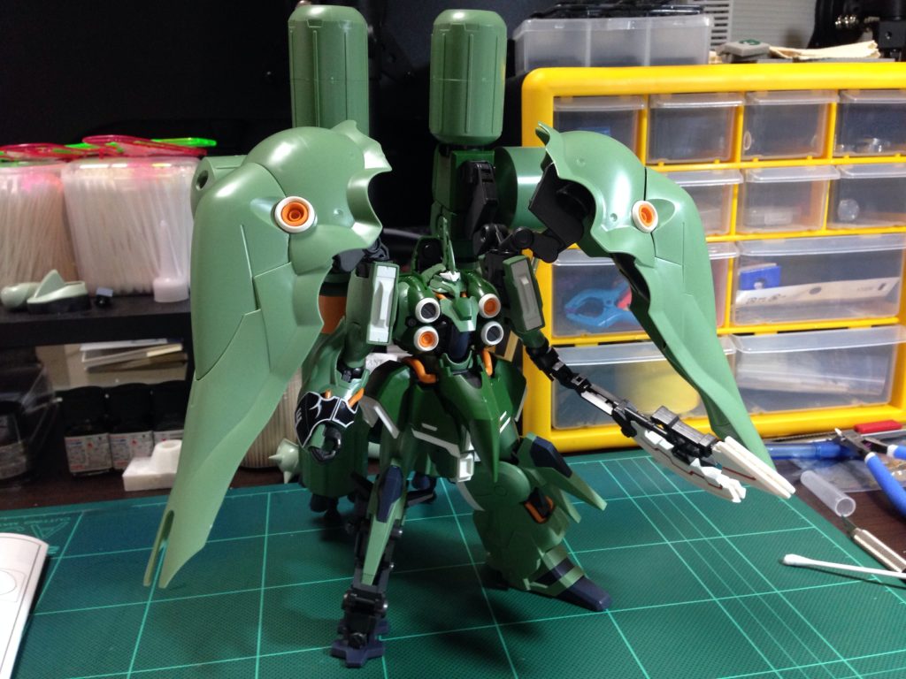 HGUC 1/144 NZ-666 クシャトリヤ・リペアード 正面