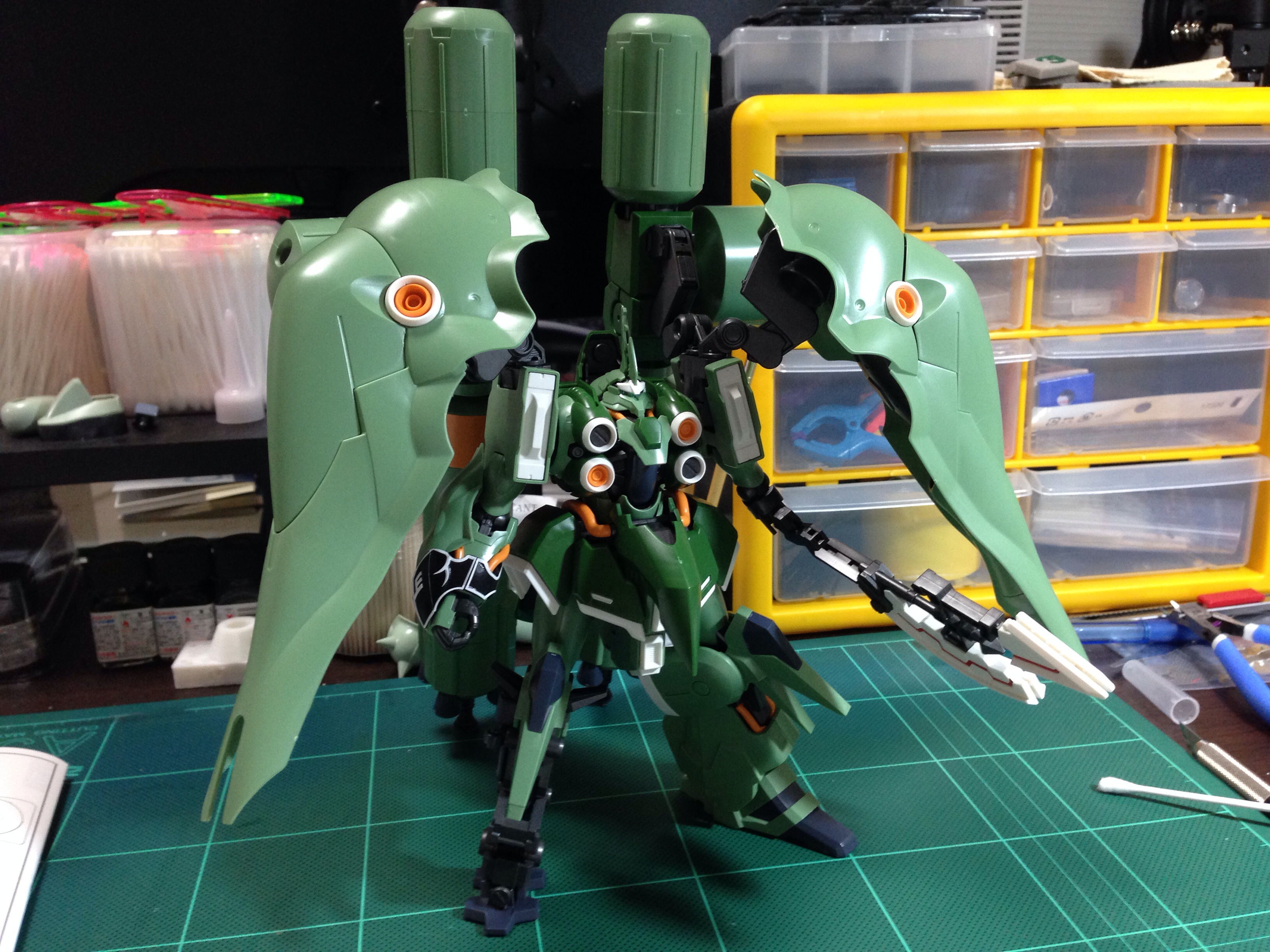 クシャトリヤ リペアード完成 ガンプラはじめました ガンプラ