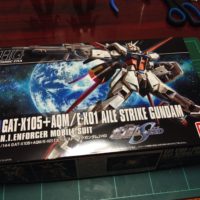 HGCE 1/144 GAT-X105+AQM/E-X01 エールストライクガンダム [Aile Strike Gundam] 4543112851444 0185144 5058779 4573102587794