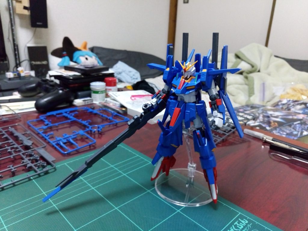 HGBF 1/144 MSZ-008X2 ZZII（ダブルゼッツー） 正面