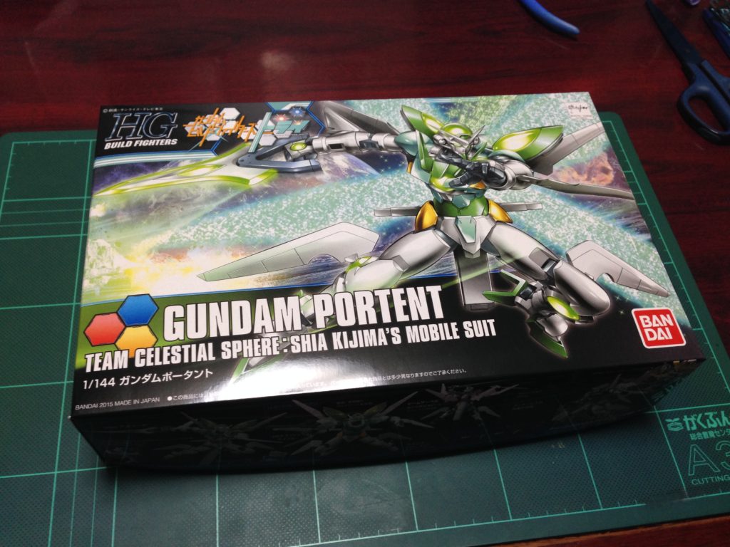 Hgbf 1 144 Gnw 100p ガンダムポータント Gundam Portent ガンプラはじめました 1 144マニア