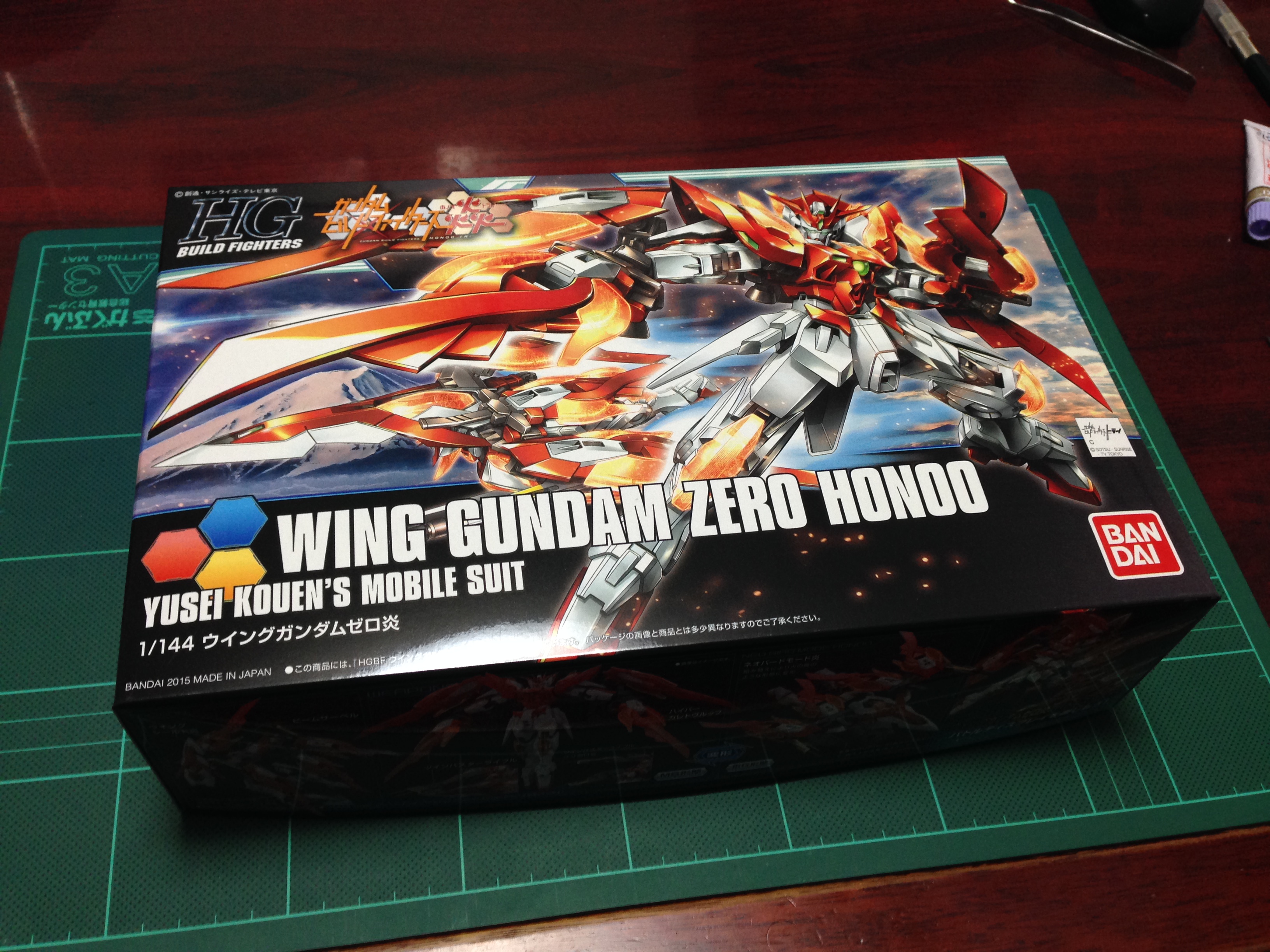 HGBF 1/144 XXXG-00W0CV ウイングガンダムゼロ炎 [Wing Gundam Zero