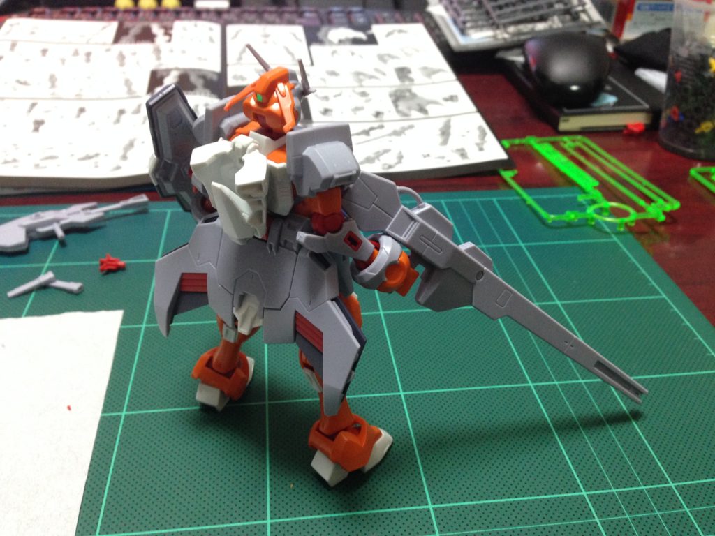 HG 1/144 MSAM-033 ガンダム G-アルケイン 背面