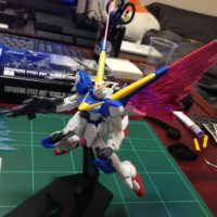 HGUC 1/144 V2ガンダム用拡張エフェクトユニット”光の翼” [Expansion Effect Unit “Wings of Light” for Victory Two Gundam]