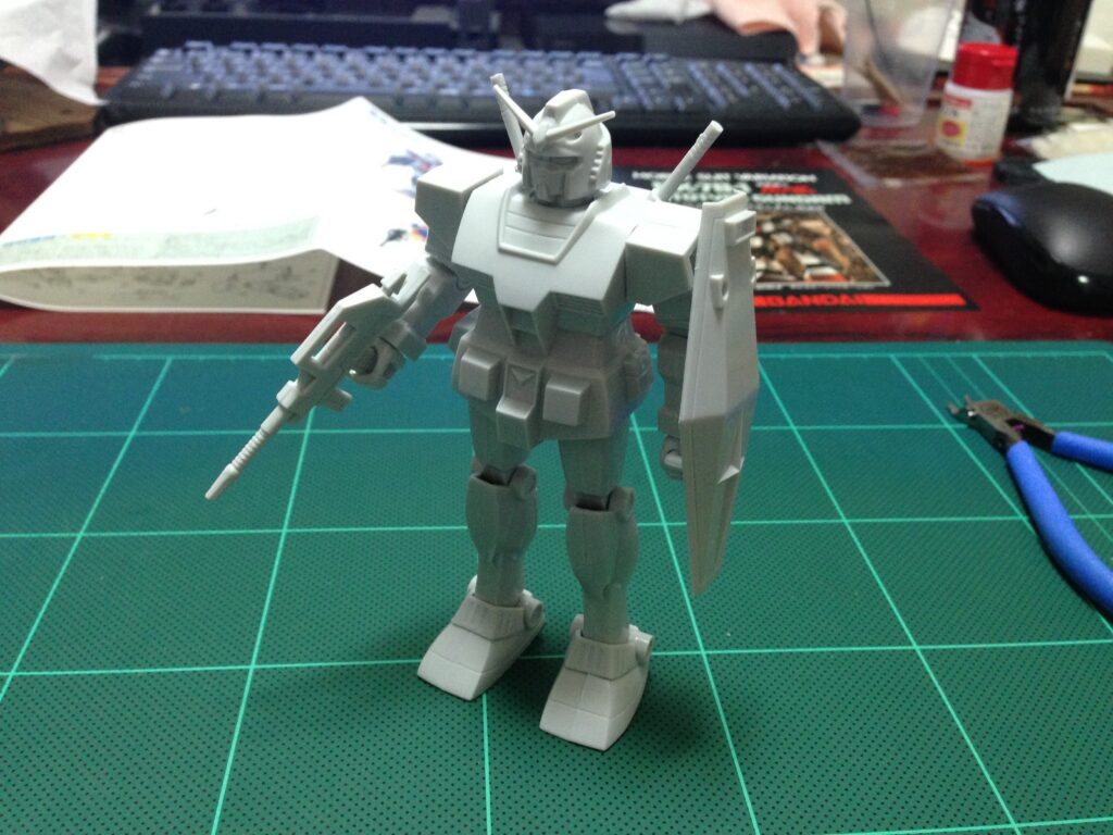 MSV 1/144 RX-78-1 プロトタイプガンダム 正面