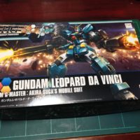 HGBF 1/144 GT-9600-DV ガンダムレオパルド・ダ・ヴィンチ [Gundam Leopard da Vinci]