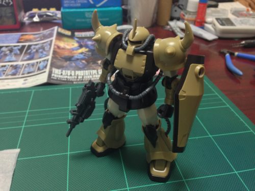 グフさん専用 HG 1/144 YMS-07A-0 プロトタイプグフ（機動実証機サンドカラー