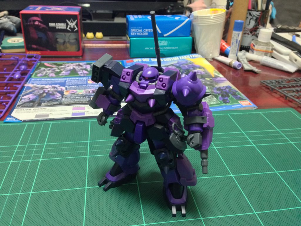 HG 1/144 GPB-06F スーパーカスタムザクF2000 [Super Custom Zaku