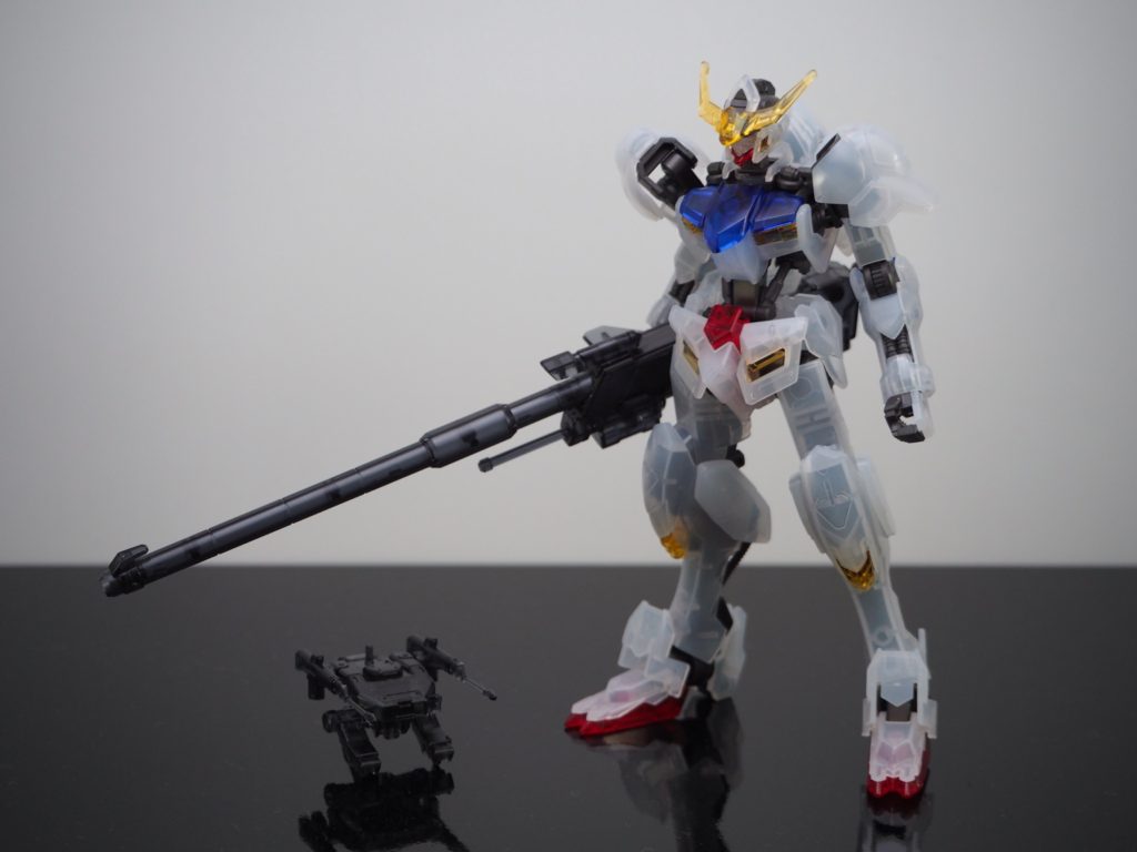 HG 1/144 ガンダムバルバトス 滑空砲装備（クリアカラーVer