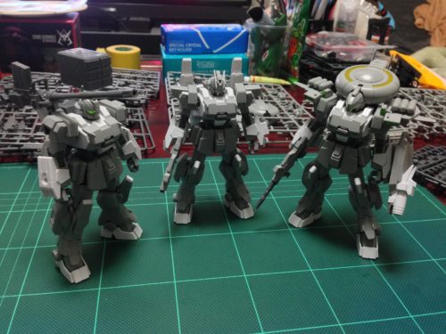 ガンダムEz-SRシリーズ３体セット Bandai HGBF #021 1/144 RX-79[G]Ez-SR1 Gundam Ez-SR Model Kit