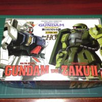 HG 1/144 RX-79 ガンダム VS MS-06J ザクII [Gundam vs. Zaku II]