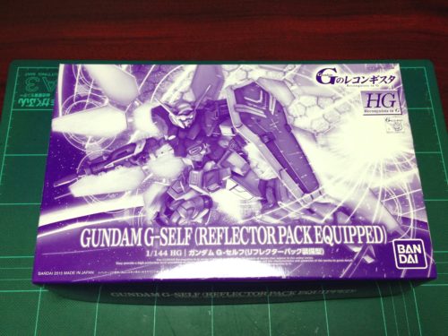 HG 1/144 YG-111 Gセルフ（リフレクターパック装備型） [Gundam G-Self Reflector Pack]