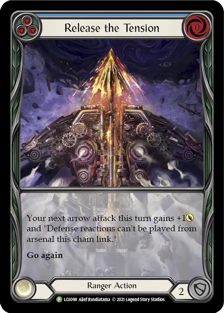 173536[U-MON045]Cross the Line[Common]（Monarch Unlimited Edition Light Warrior Action Attack Red）【FleshandBlood FaB】