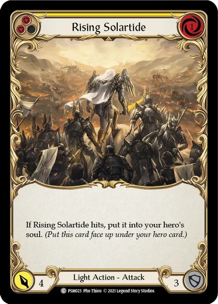 177811[ARC133-C]Aether Flare[Common]（Arcane Rising First Edition Wizard Action Non-Attack Yellow）【FleshandBlood FaB】