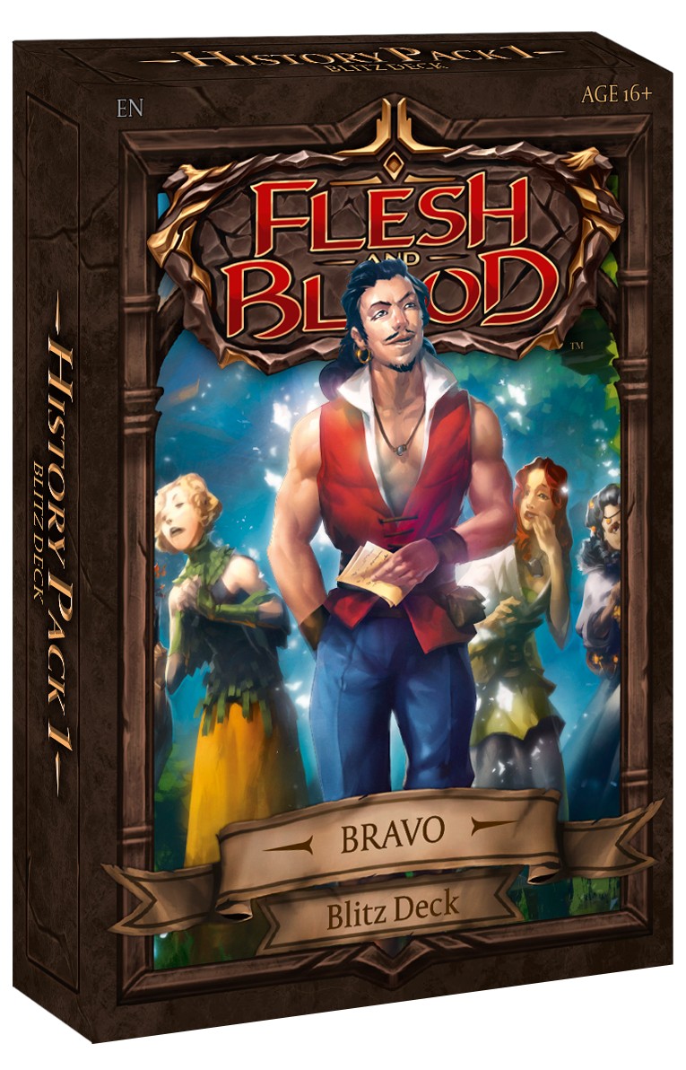 148099Legend Story Studios Flesh and Blood History Pack 1 Blitz Deck BRAVO（フレッシュアンドブラッド ヒストリーパック1 ブリッツデッキ ブラーボ）【FaB TCG 1HB】