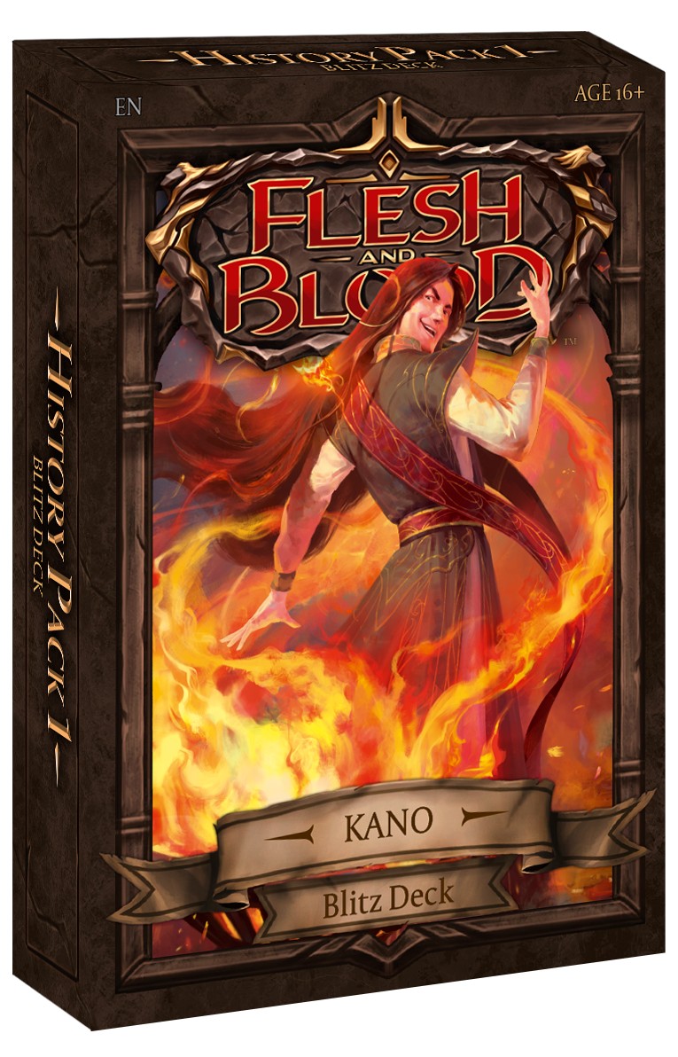 Legend Story Studios Flesh and Blood History Pack 1 Blitz Deck KANO（フレッシュアンドブラッド ヒストリーパック1 ブリッツデッキ カーノ）【FaB TCG 1HK】