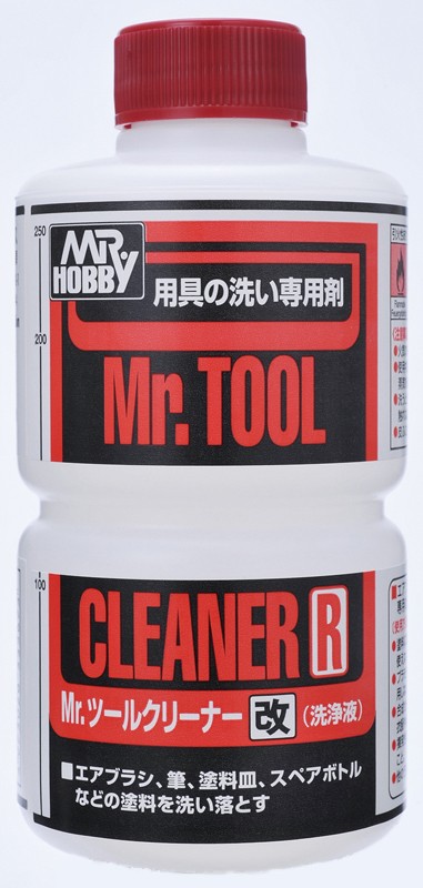 クレオス Mr.ツールクリーナー改 250ml T113 4973028335675