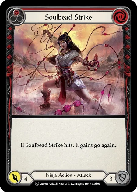 177449[MON278]Pound for Pound[Common]（Monarch First Edition Generic Action Attack Red）【FleshandBlood FaB】