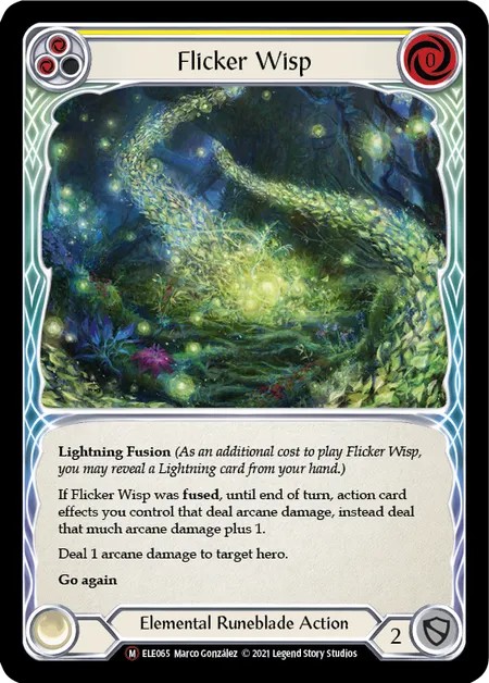 179894[ELE174]Mark of Lightning[Common]（Tales of Aria First Edition Lightning NotClassed Equipment Arms）【FleshandBlood FaB】