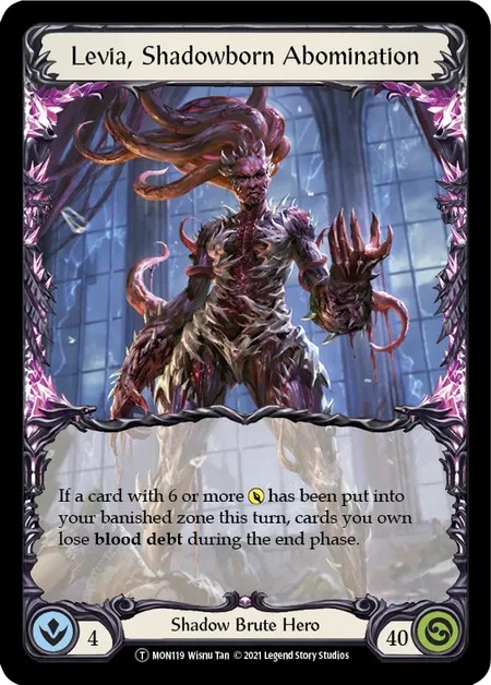 178732[MON215]Blood Tribute[Common]（Monarch First Edition Shadow NotClassed Instant Red）【FleshandBlood FaB】