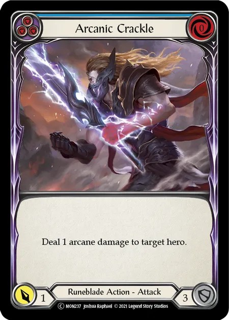 178958[ARC205-C]Come to Fight[Common]（Arcane Rising First Edition Generic Action Non-Attack Blue）【FleshandBlood FaB】
