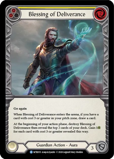 174481[ARC139-C]Reverberate[Common]（Arcane Rising First Edition Wizard Action Non-Attack Yellow）【FleshandBlood FaB】