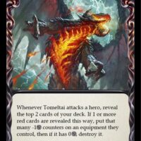 [UPR007]Invoke Tomeltai[Majestic]（Dynasty Draconic Illusionist Action Invocation Non-Attack Red）【FleshandBlood FaB】