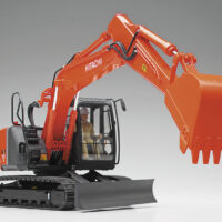 ハセガワ 1/35 日立建機 油圧ショベル ZAXIS135US 4967834660014