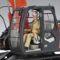 ハセガワ 1/35 日立建機 油圧ショベル ZAXIS135US 4967834660014