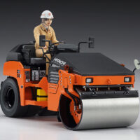 ハセガワ 1/35 日立建機 コンバインド振動ローラ ZC50C-5 4967834660021