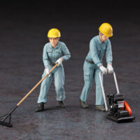 ハセガワ 1/35 建設作業員セットA（舗装工事4体セット&アクセサリー） 4967834660038