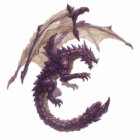 アダルト・アメジスト・ドラゴン/Adult Amethyst Dragon【クリーチャー】