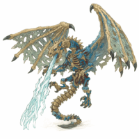 アダルト・ブルー・ドラコリッチ/Adult Blue Dracolich 【Legacy】【クリーチャー】